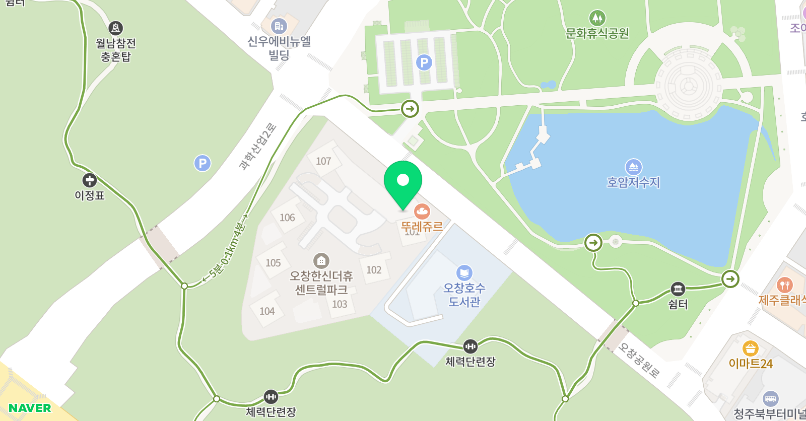 더클래식 영어학원 위치