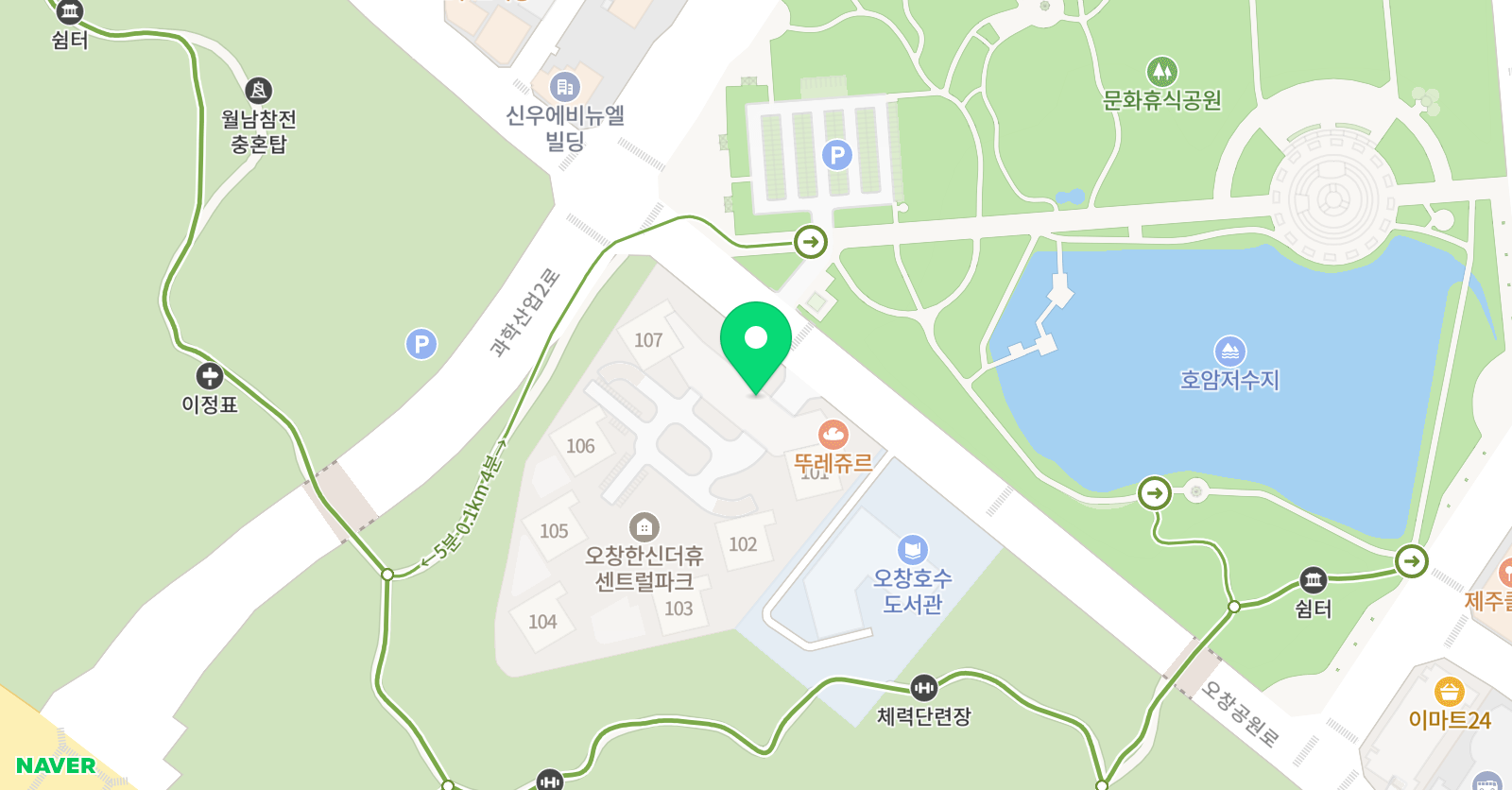 센트럴 영어수학 위치