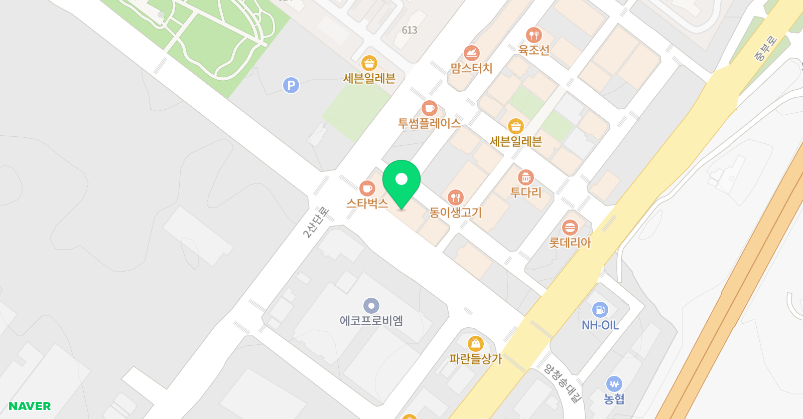 오창 다비드짐 주짓수 킥복싱 MMA 위치