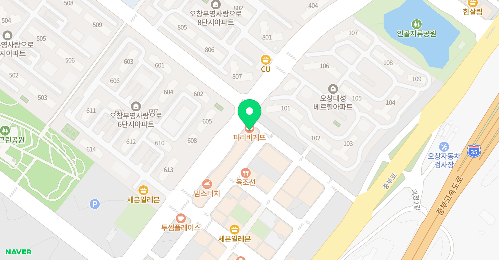 참수학공간 학원 위치