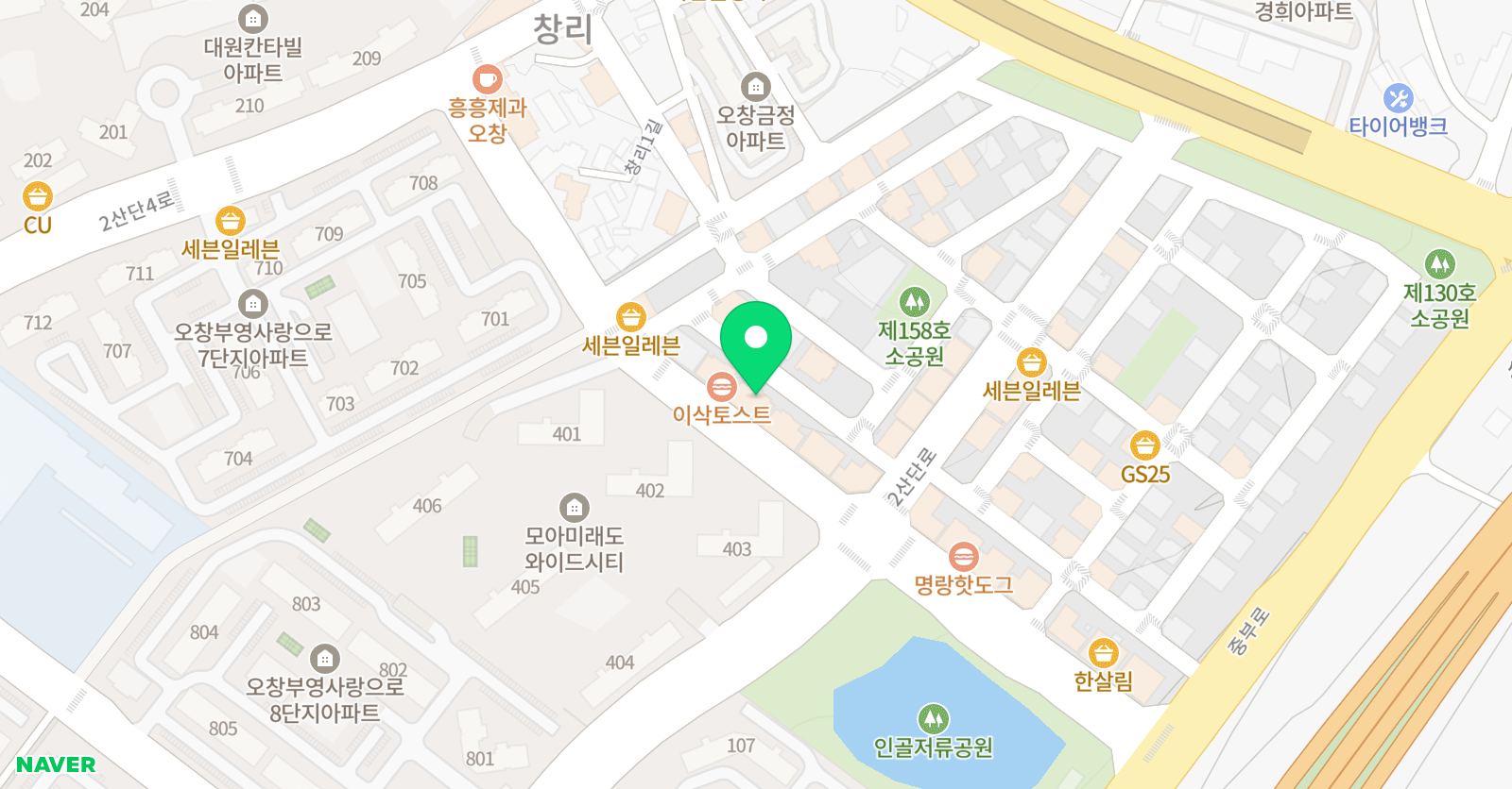 하버드 학원 위치