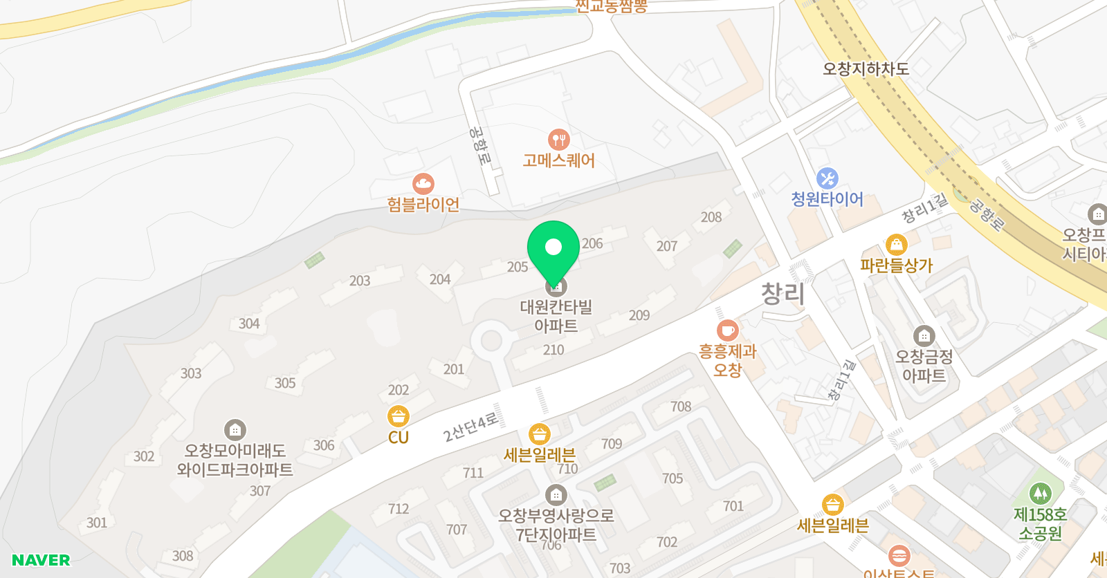 청담 영어수학 학원 위치