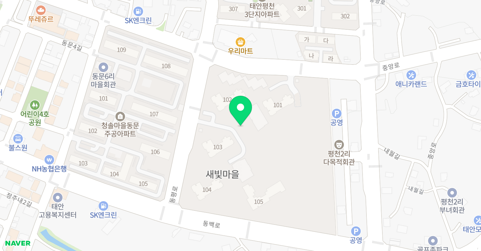 HS 수학학원 위치