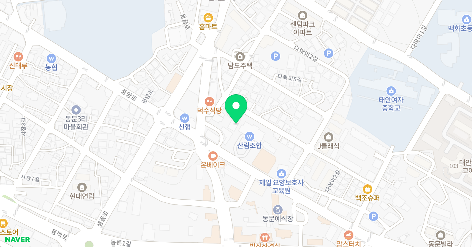 더오른 학원 위치