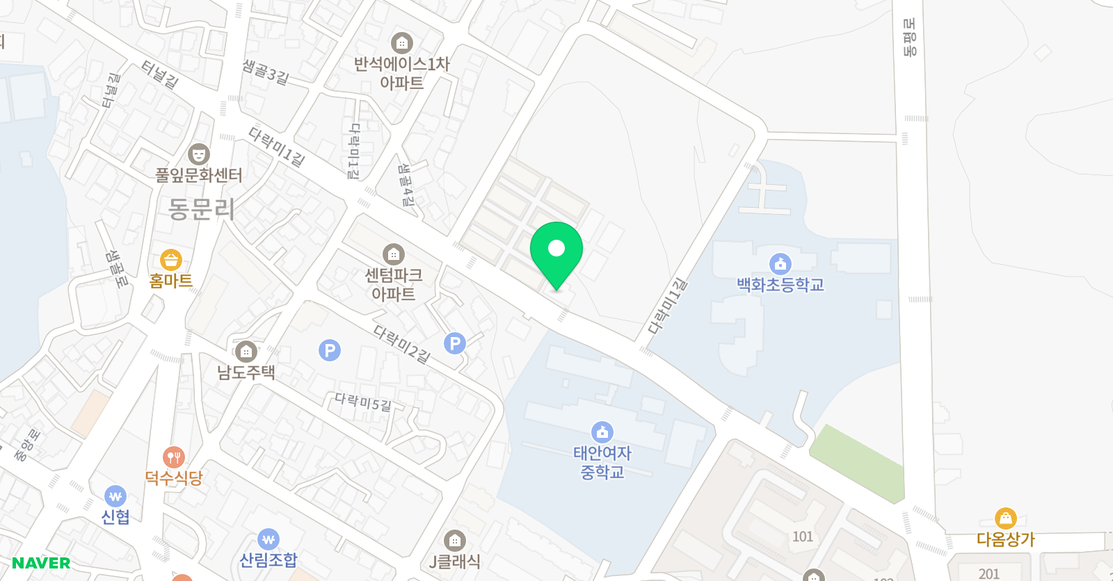 매쓰펀 입시학원 위치