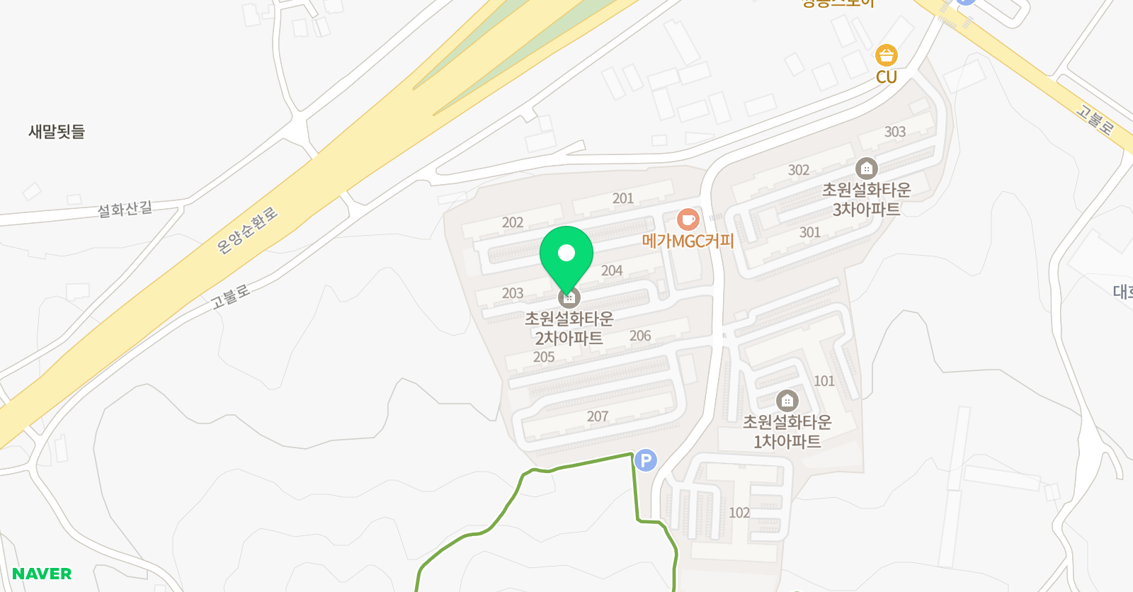 오은희 피아노학원 위치