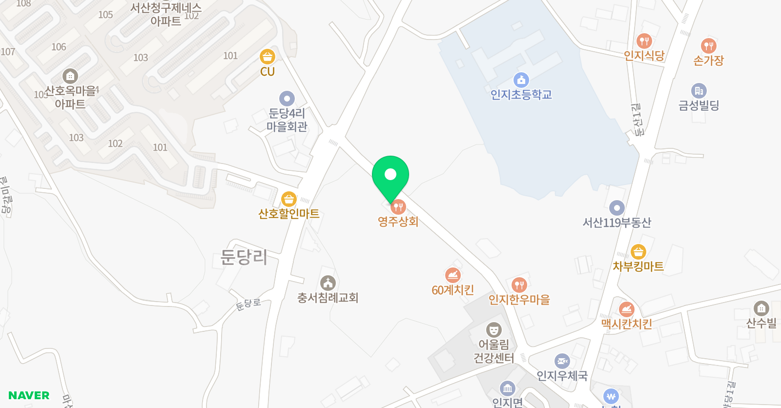 충원 태권도학원 위치