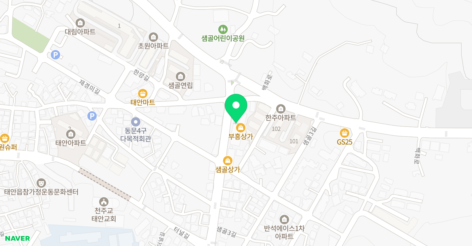 태권도선수훈련장 위치