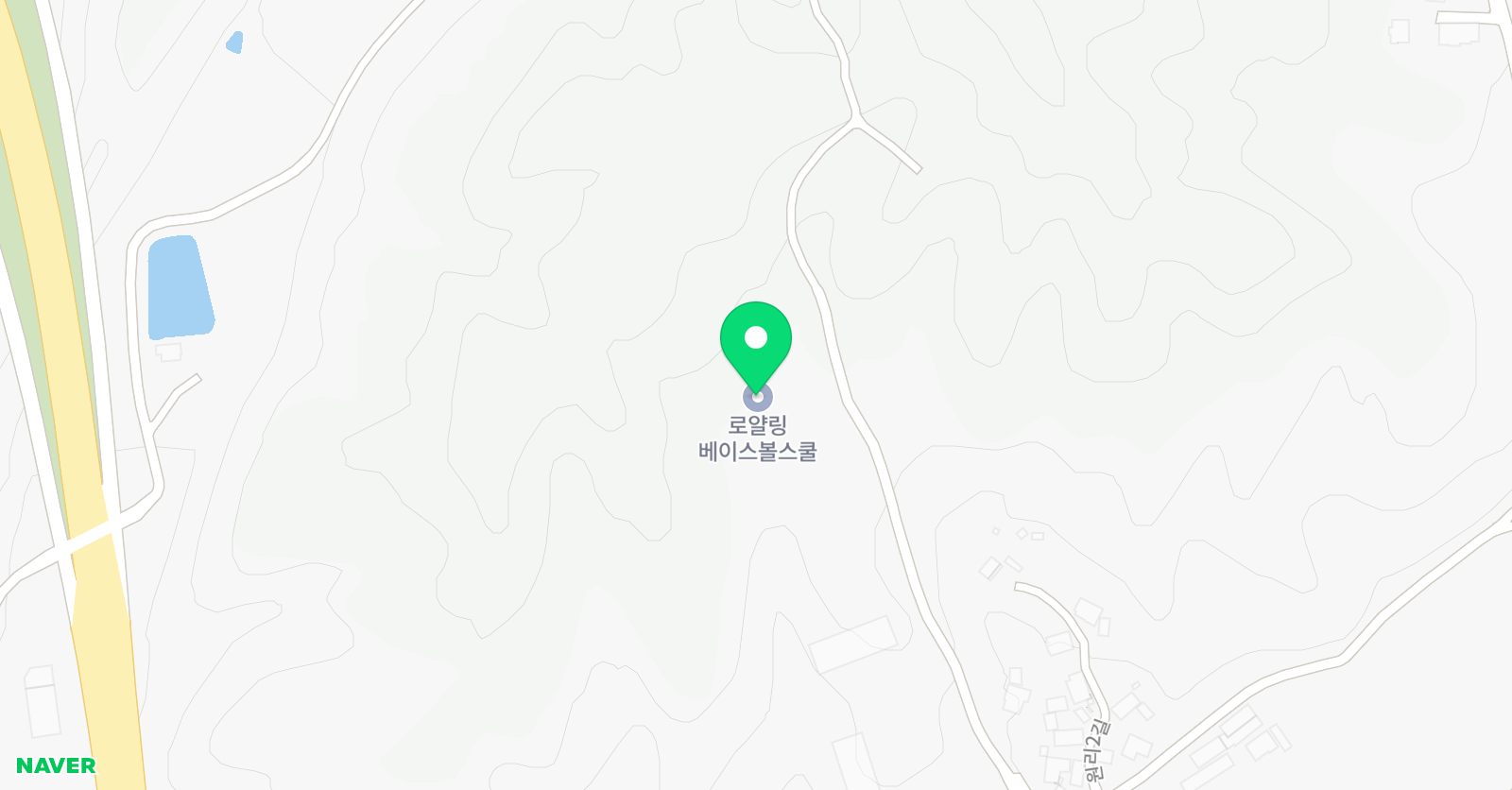 로얄링베이스볼스쿨 위치