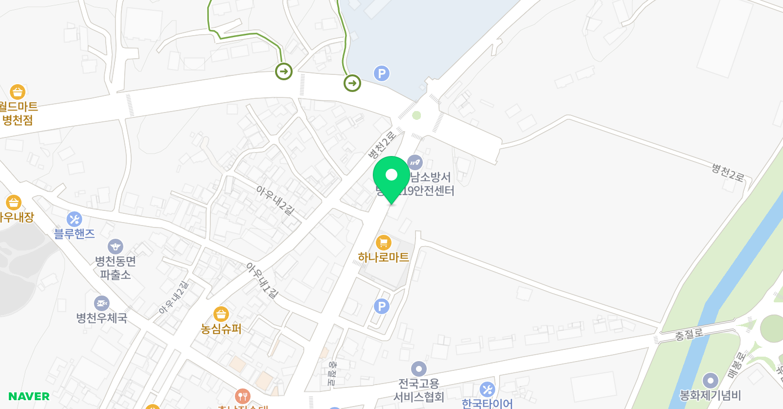 좋은입시필 학원 위치