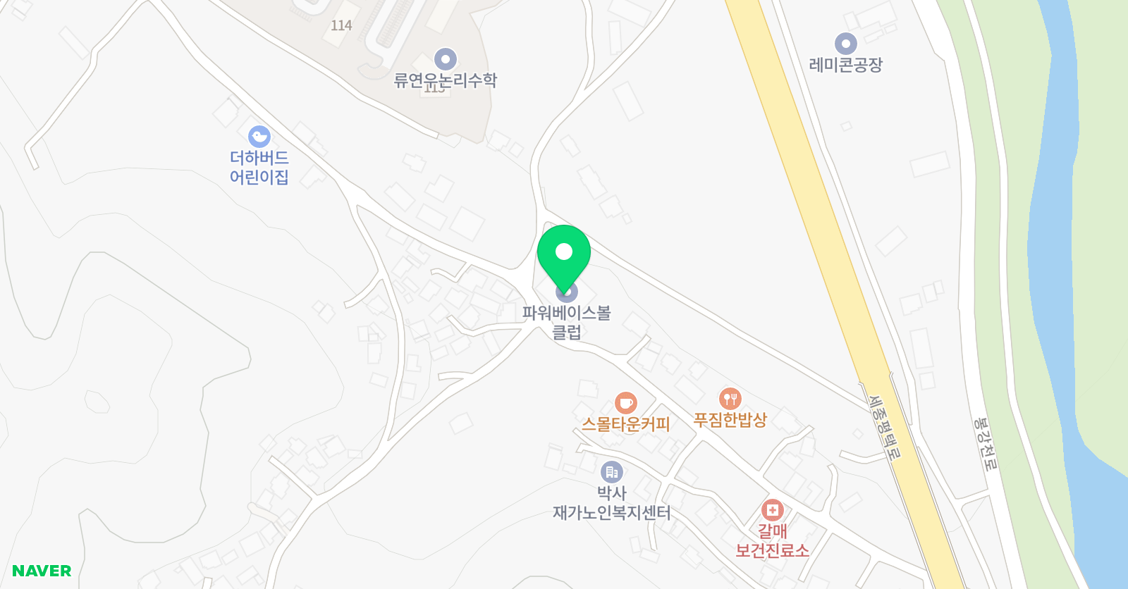 파워 베이스볼클럽 위치