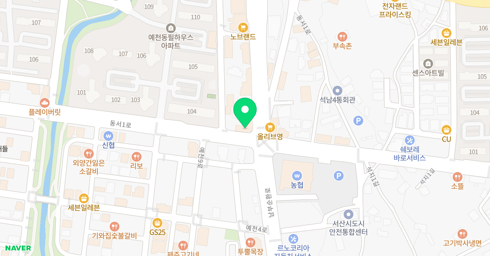 IB트리 국어논술 위치