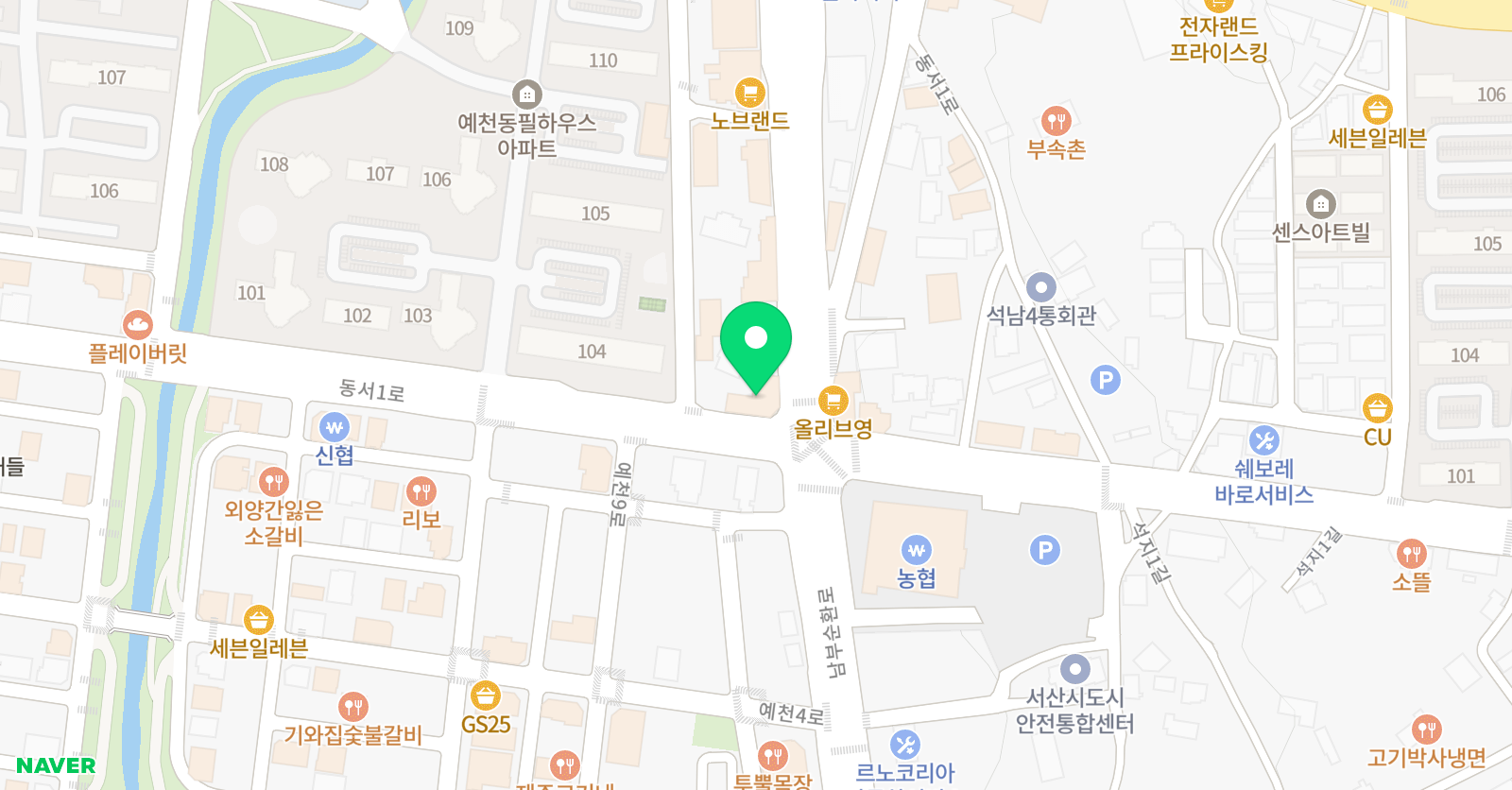 리버티영어회화 위치