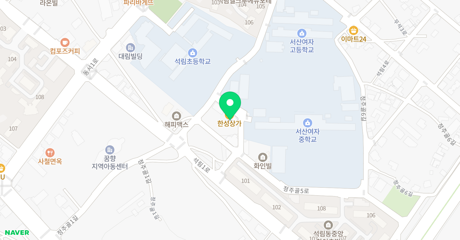수석 태권도장 위치