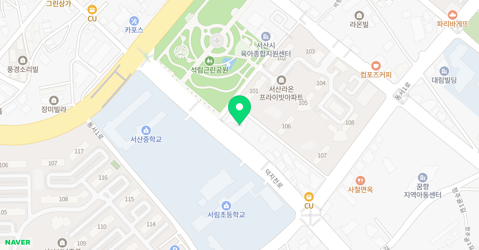 챔피언 태권스쿨 위치