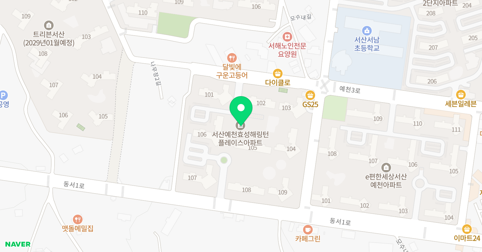 책통클럽 서산예천1센터 위치