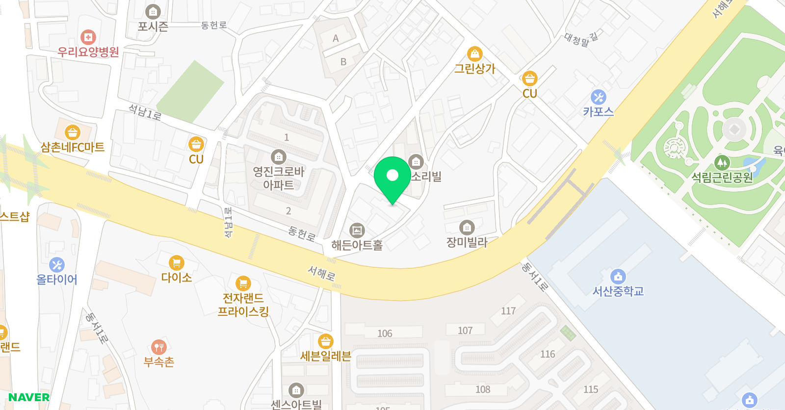 vip 주니어센터 위치