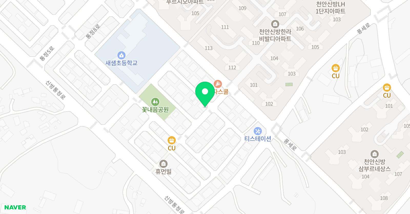 대치 학원 위치