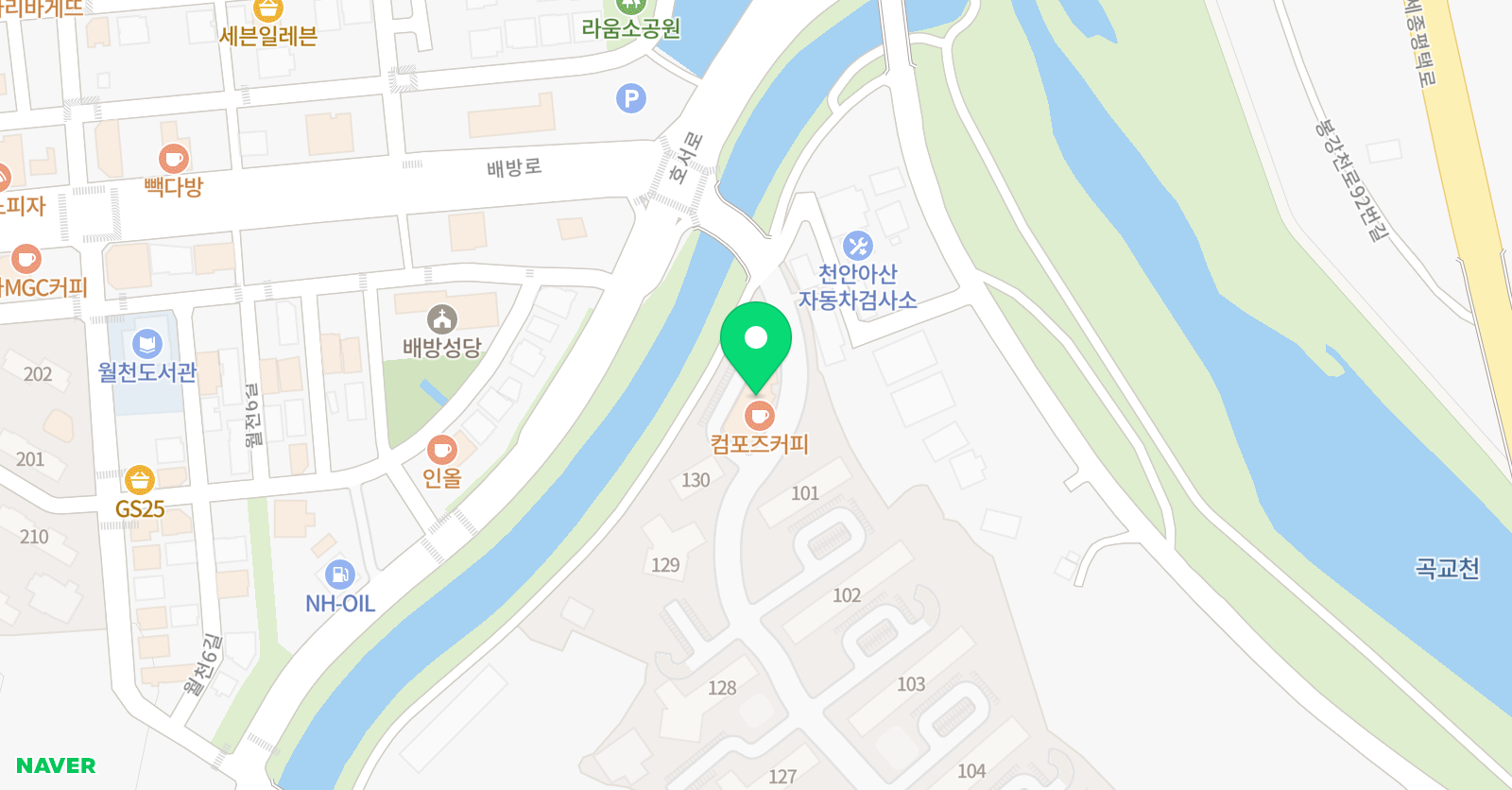 잉글리시아이 딱풀리는수학 배방자이1차점 위치