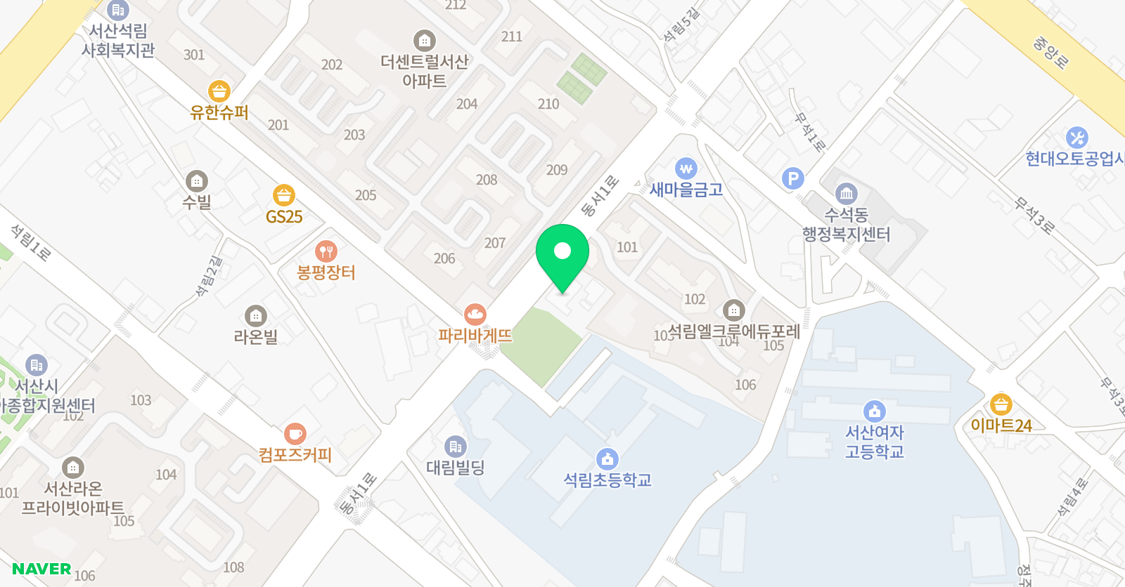 승리태권도 파워점핑줄넘기 위치