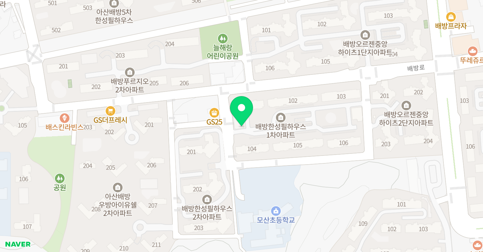 나노 주산학원 위치