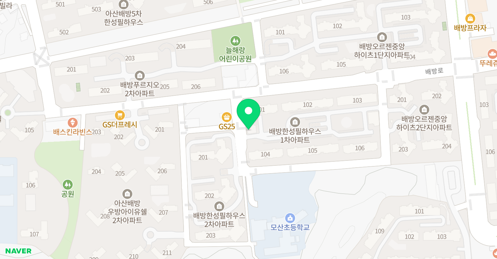 삼성 영어 헤븐영어 위치