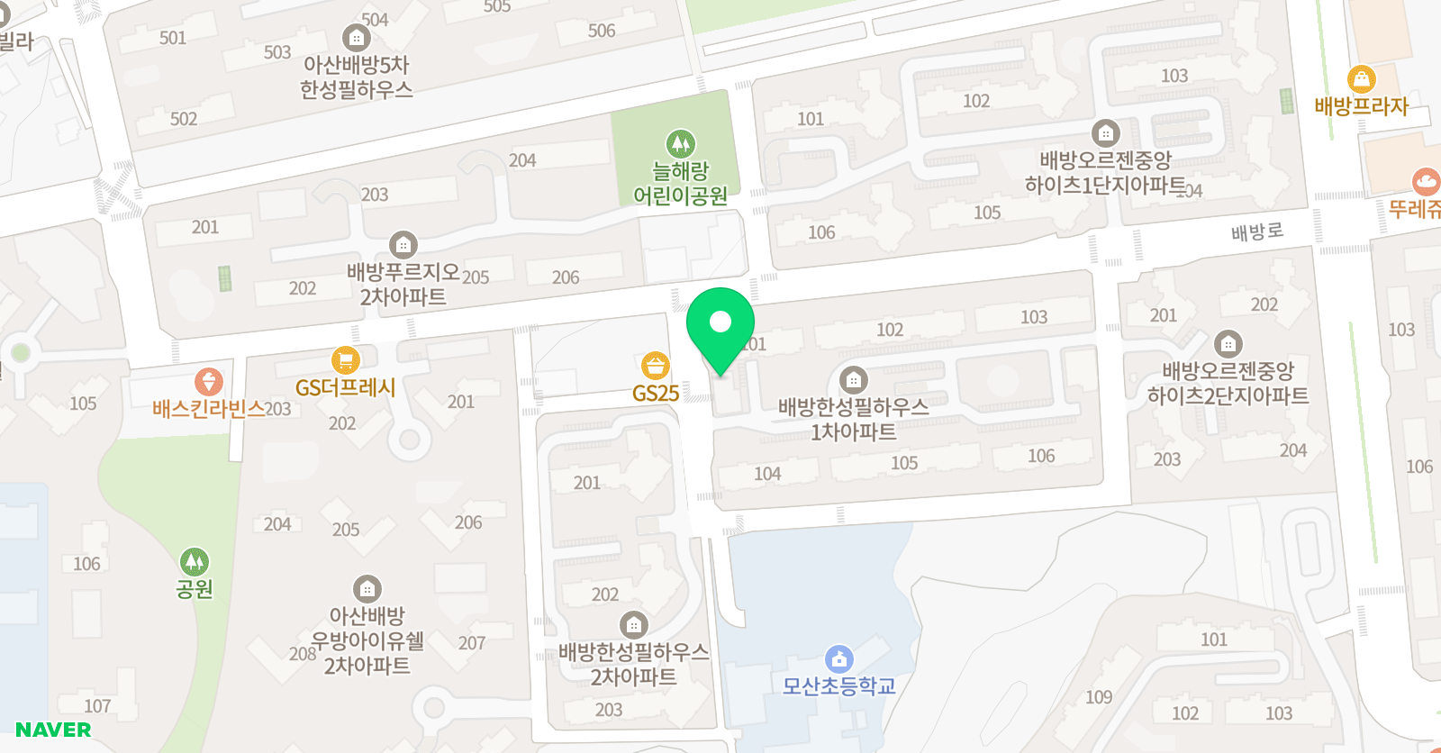 안홍구 독서논술학원 위치