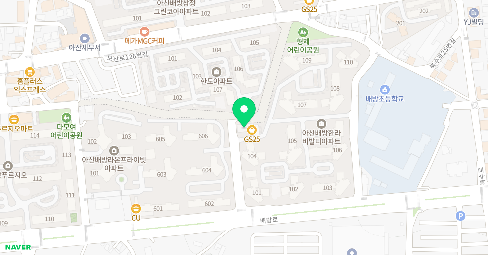 센 수학 러닝센터 위치