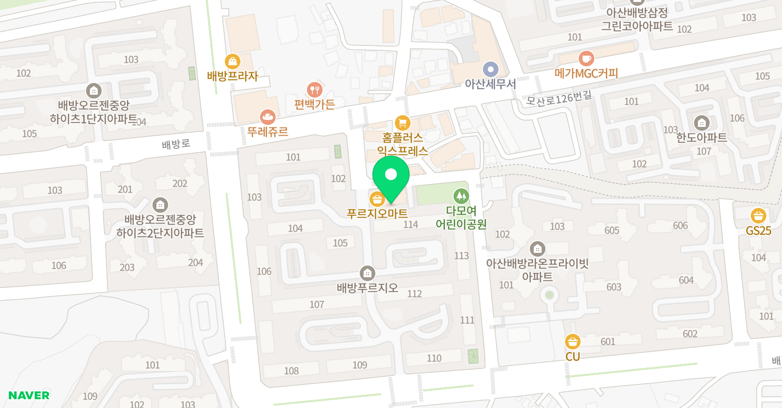 예당 음악학원 위치