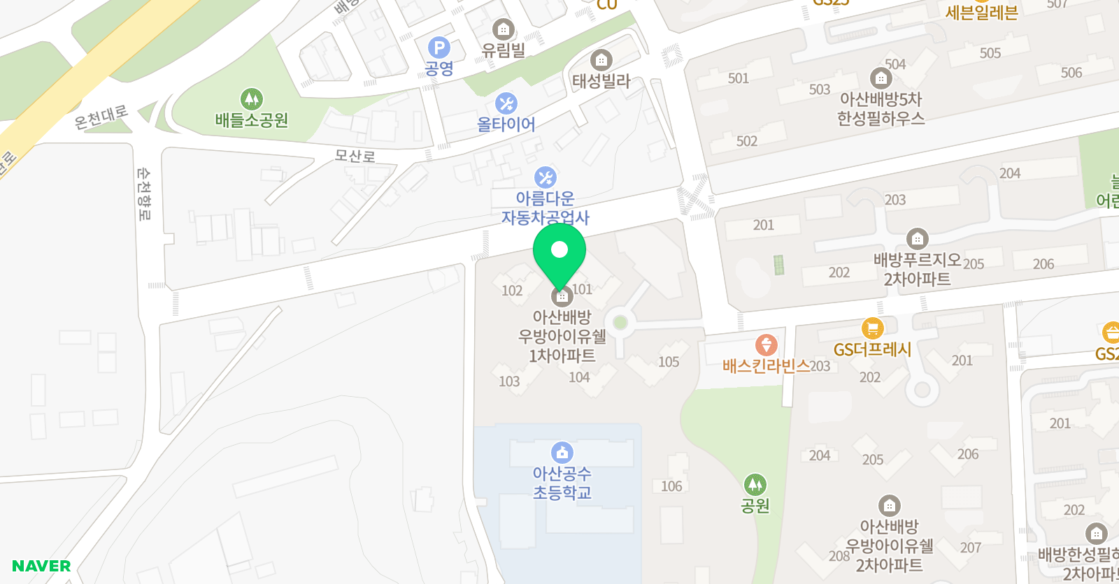 혜윰 독서논술학원 위치