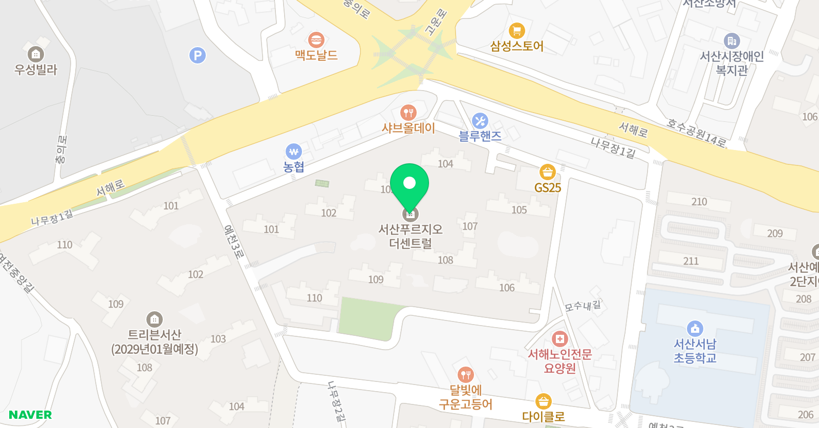 에이스 영어학원 위치