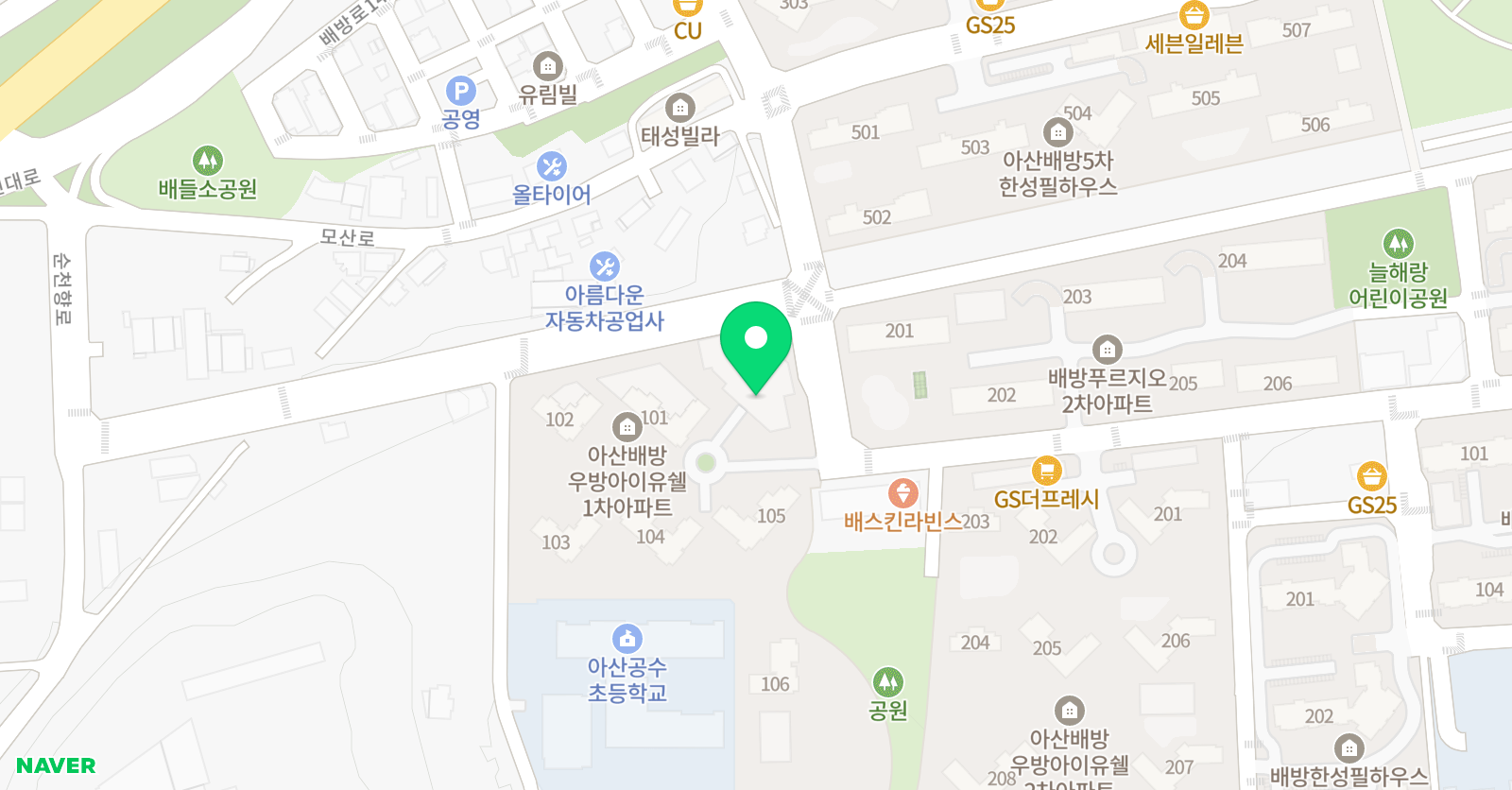 그리다 미술학원 위치