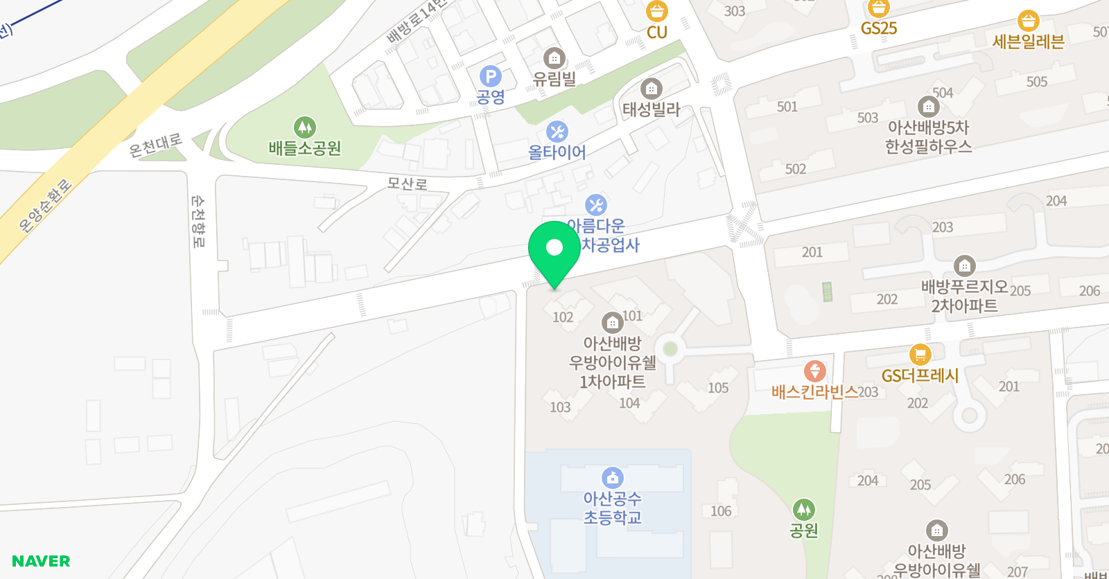 글쓰는리더 독서논술교습소 위치