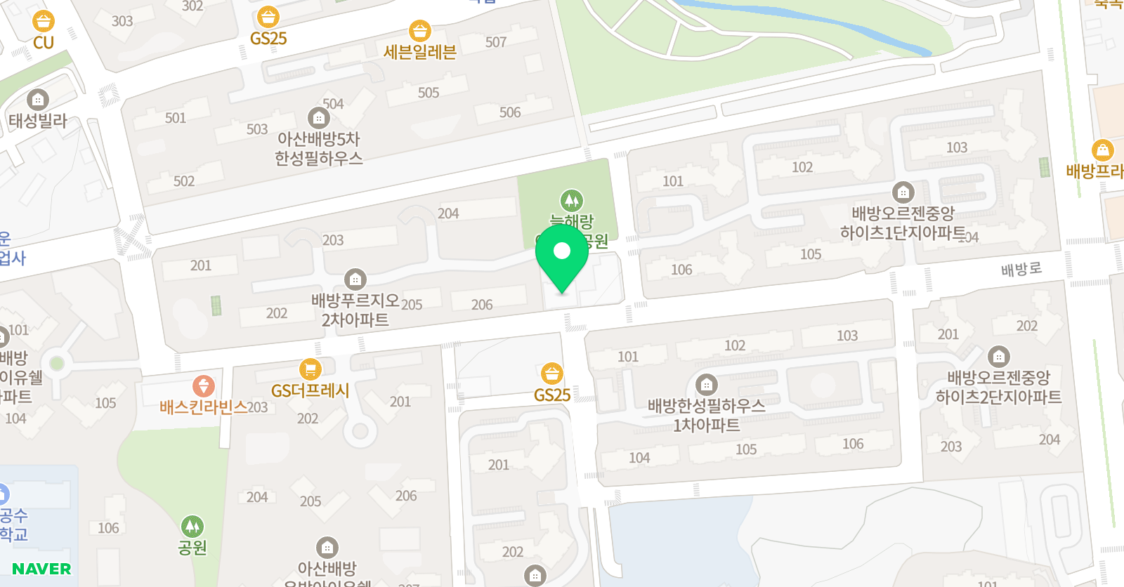 명륜 음악학원 위치