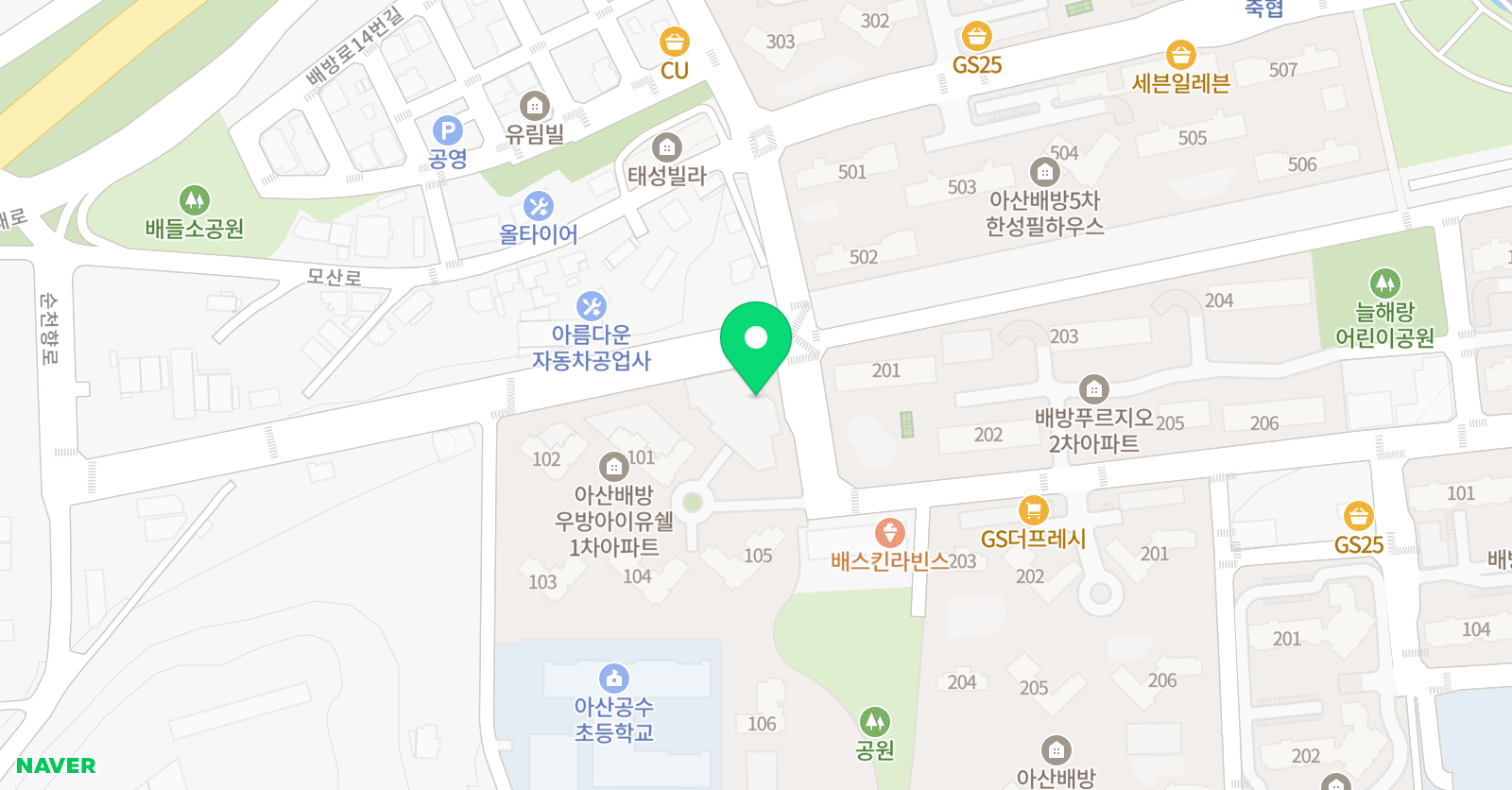 조이 음악학원 위치