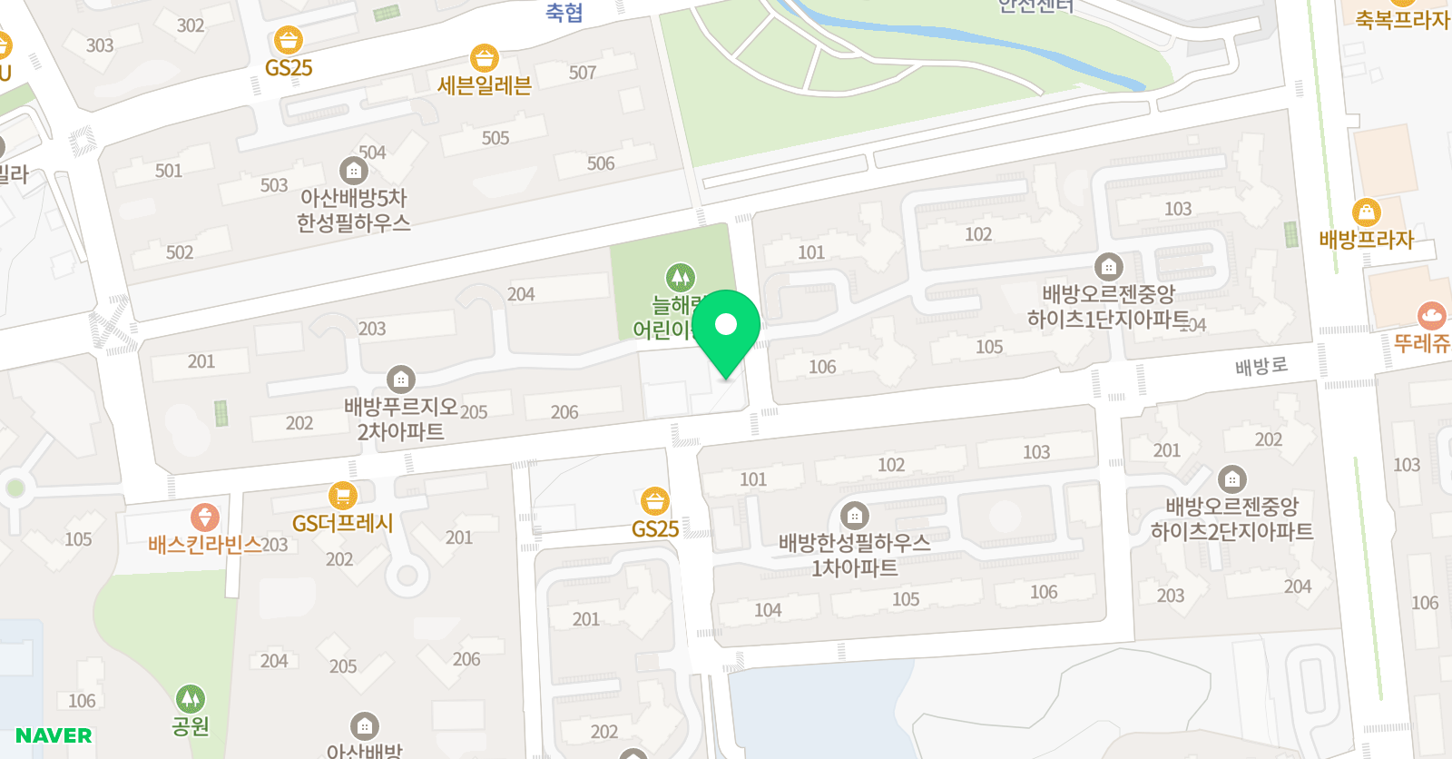 클래스온 영어학원 위치
