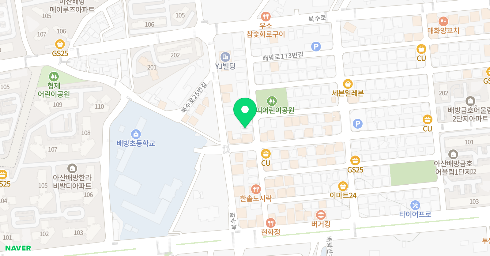 도레미무지개 음악미술학원 위치