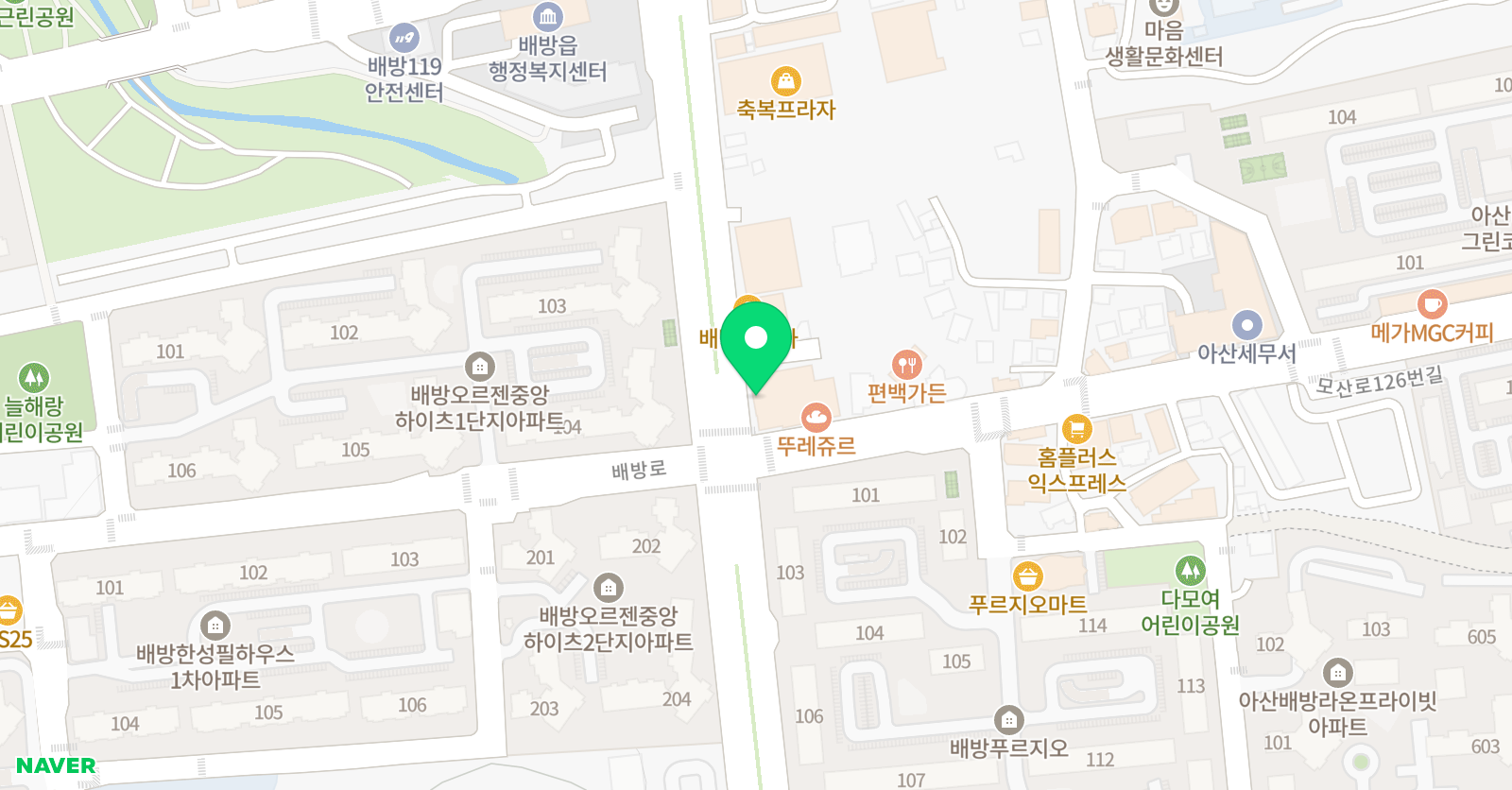 깊은 수학학원 위치