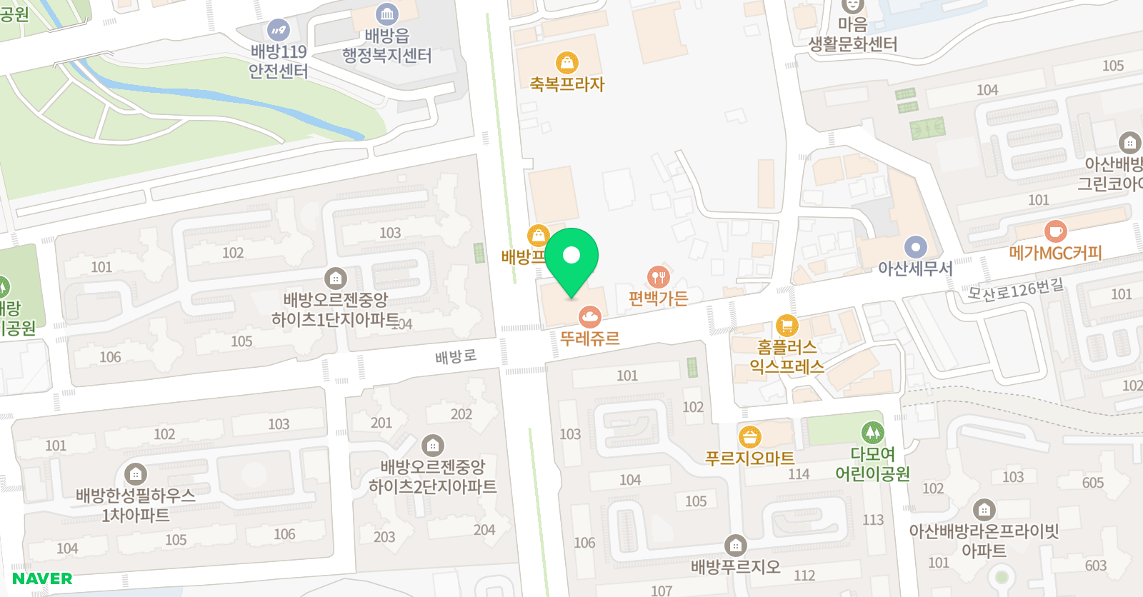 퍼스트코딩학원 위치