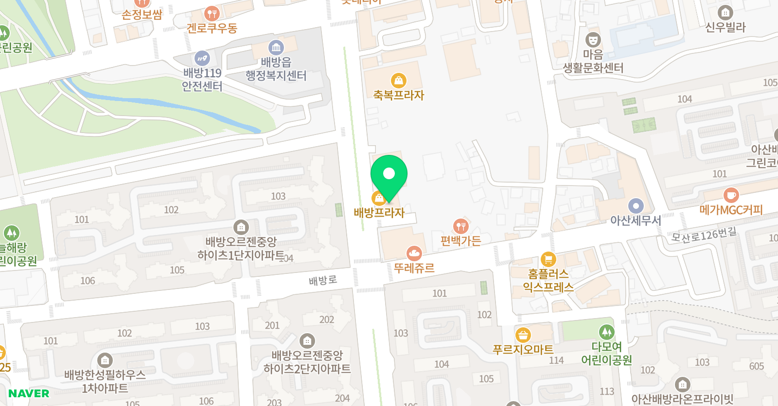 칸타타아르떼 미술학원 위치