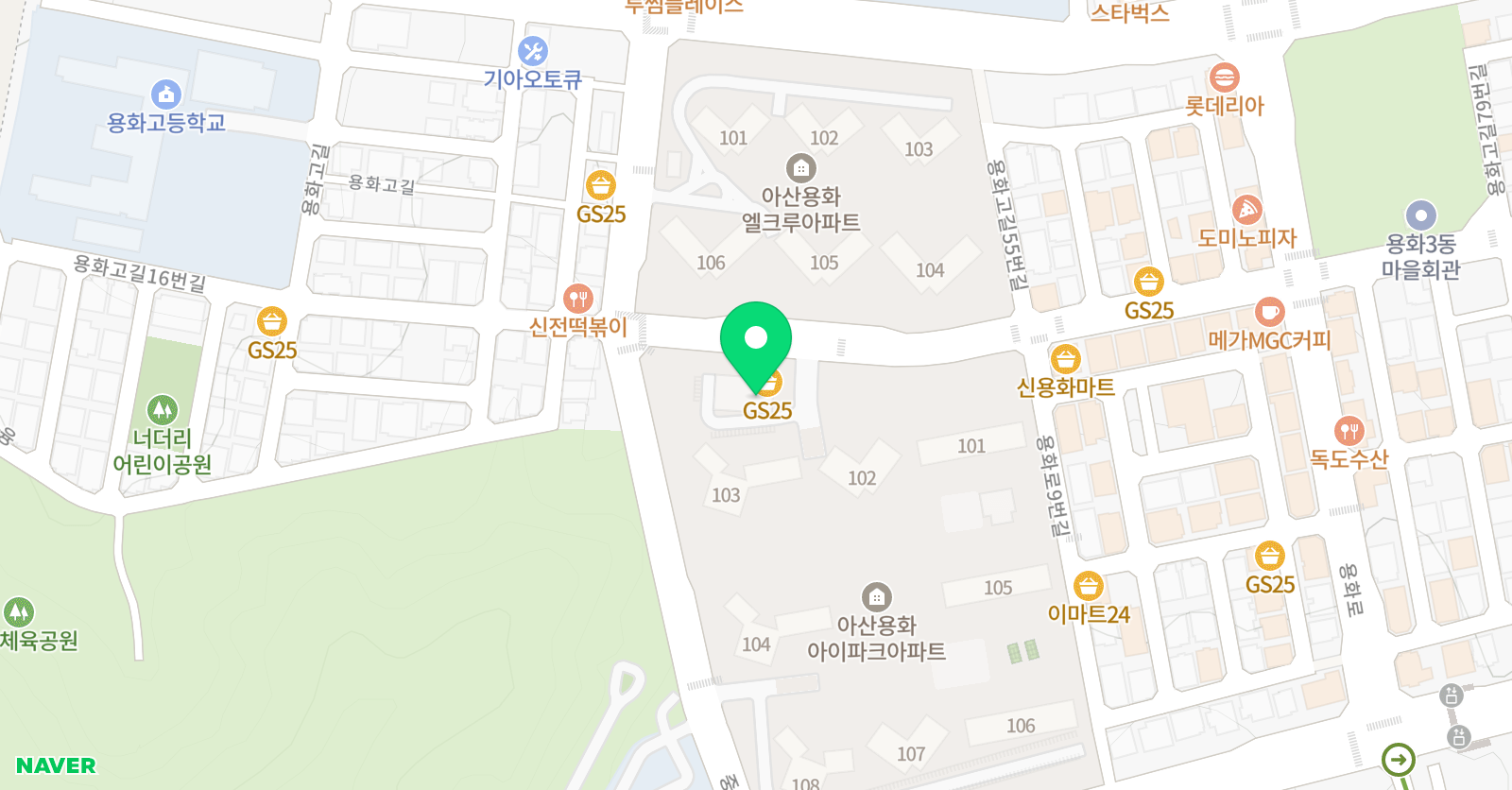 주디스 음악학원 위치