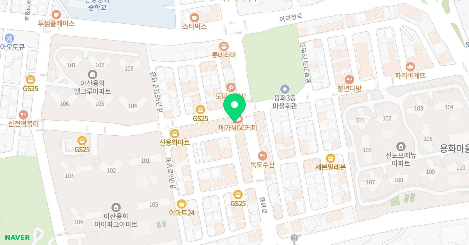 어린화가들 아산원 위치