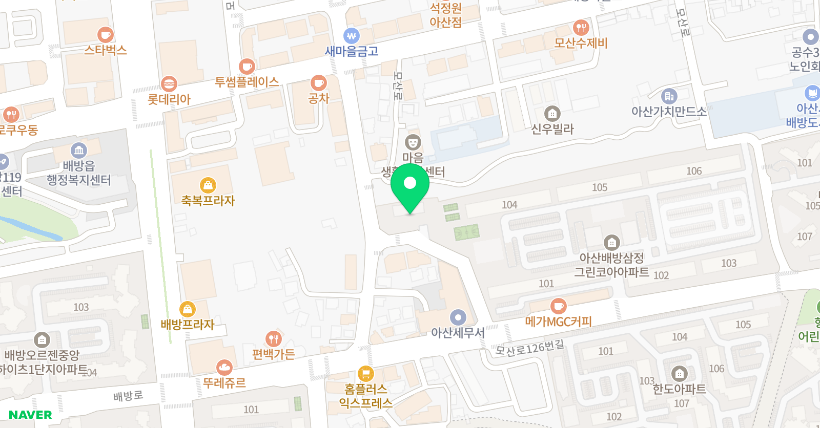 이프영어원어민 영어회화 위치