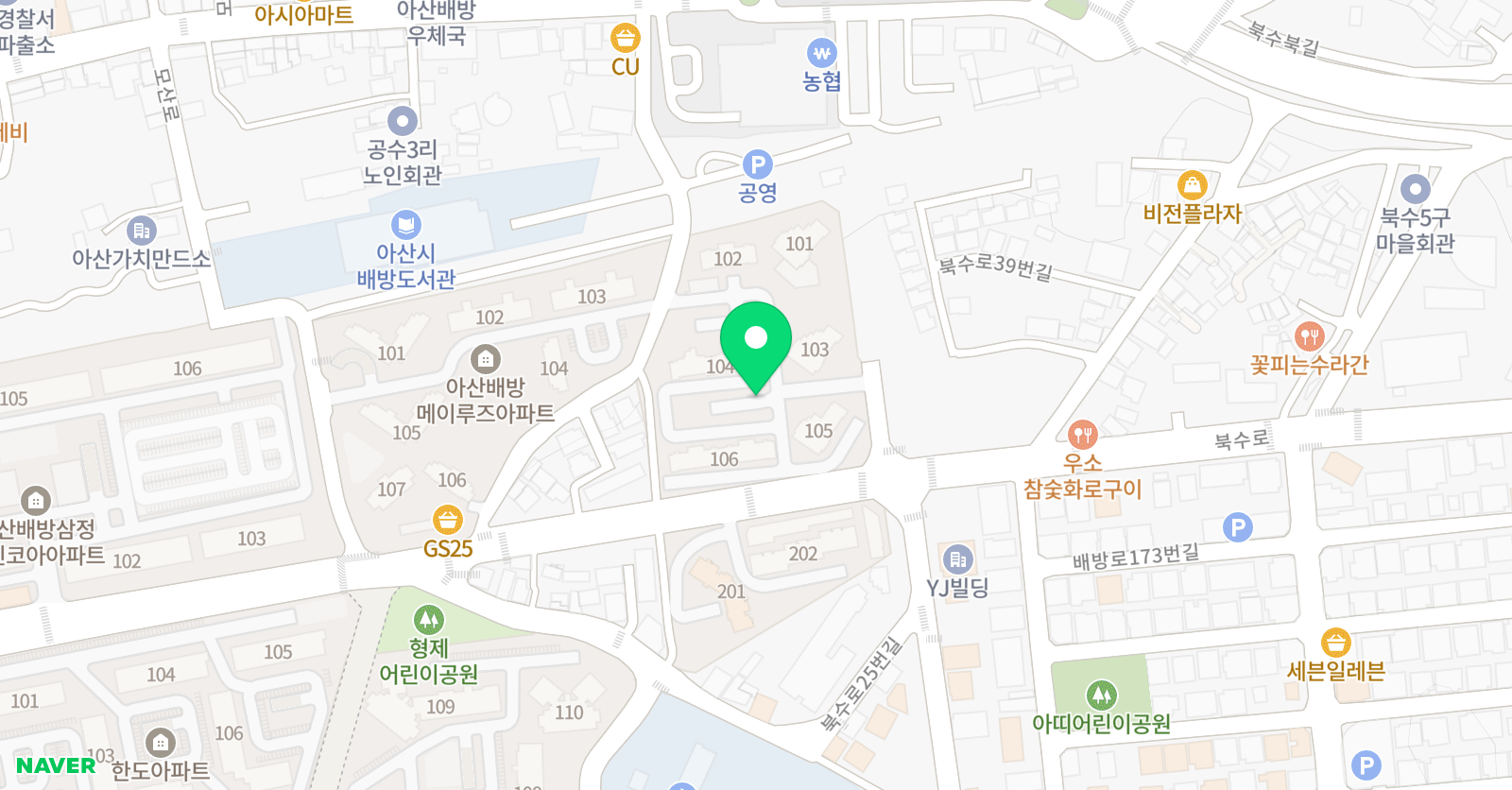티클래스 수자인교실 위치