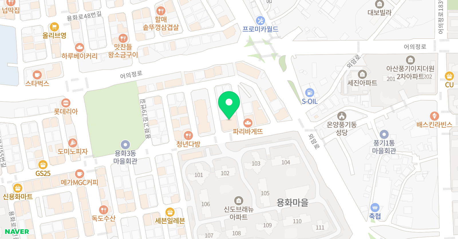 카이로스 수학영어학원 위치
