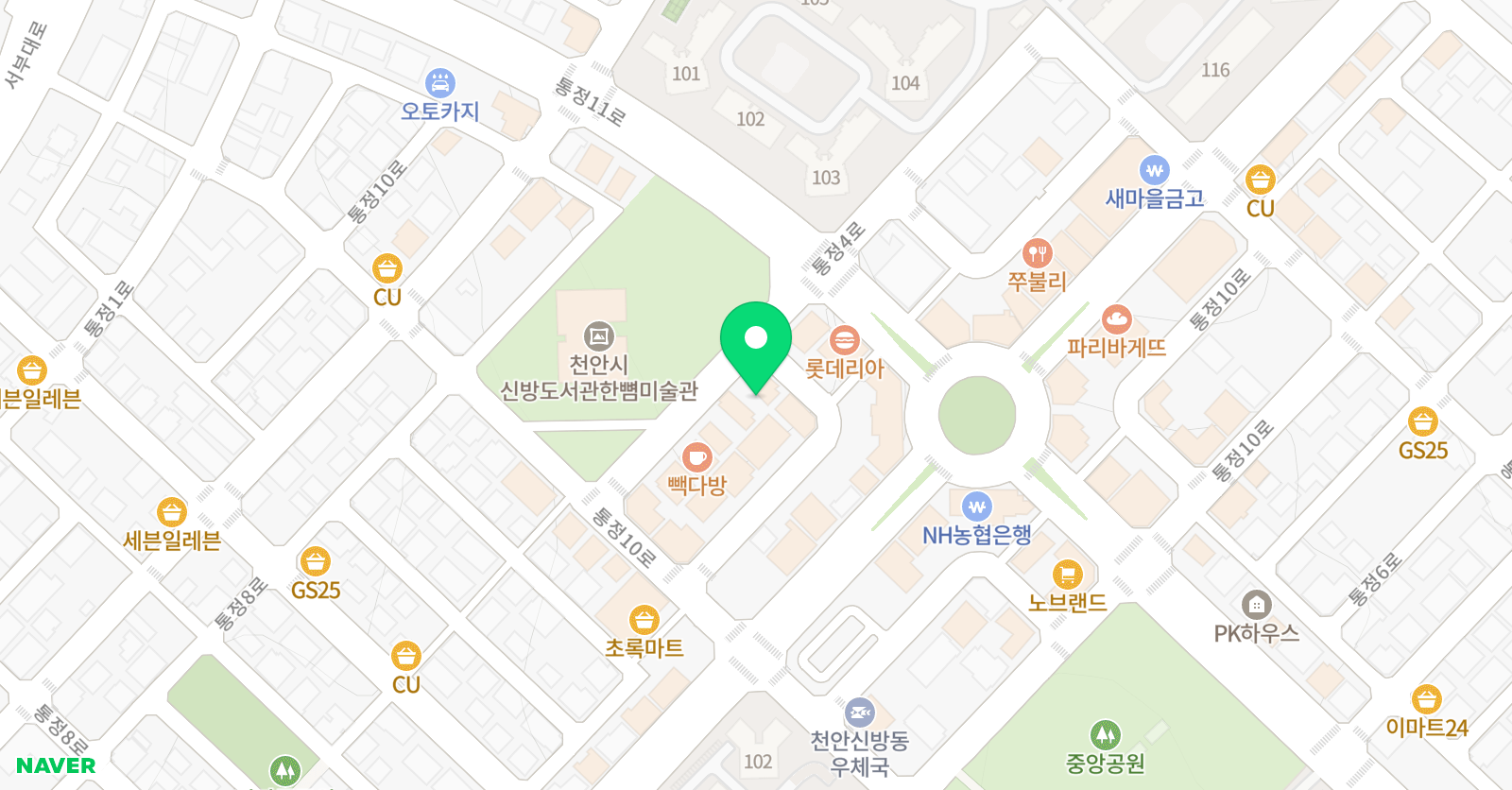 리드인 바른독서논술학원 위치