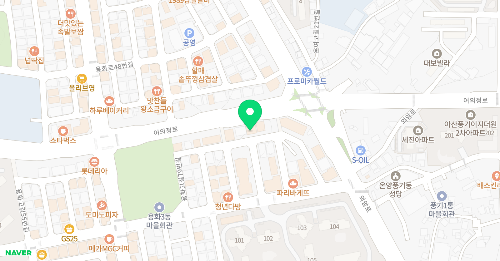 루트 수학학원 위치