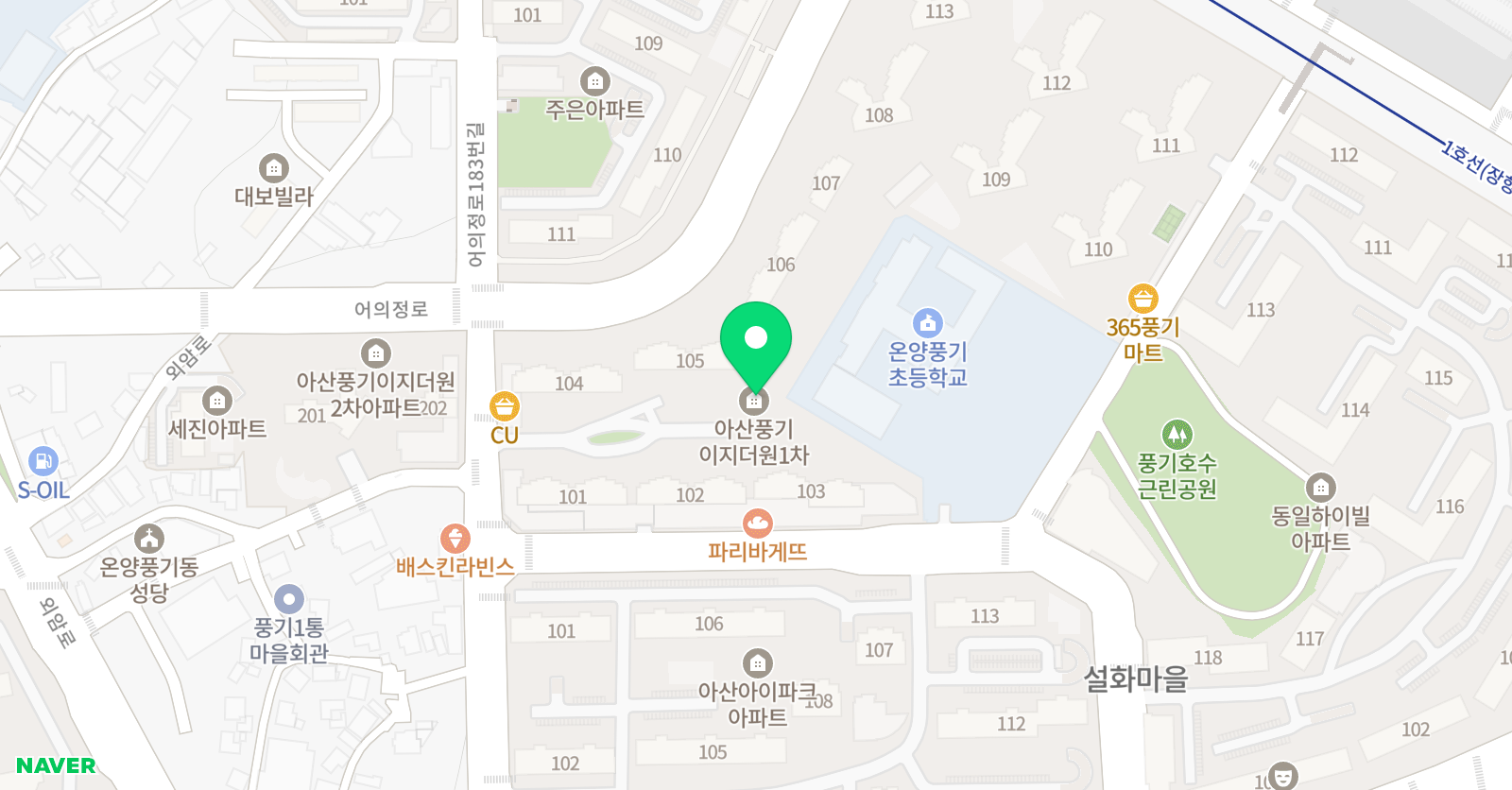 스마트해법영어 풍기이지더원 교실 위치