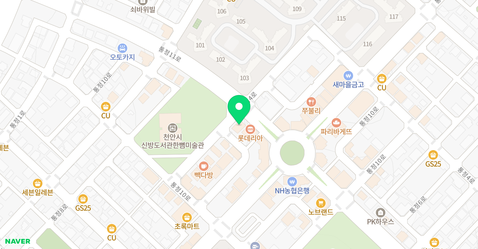 HEVA 어학원 위치