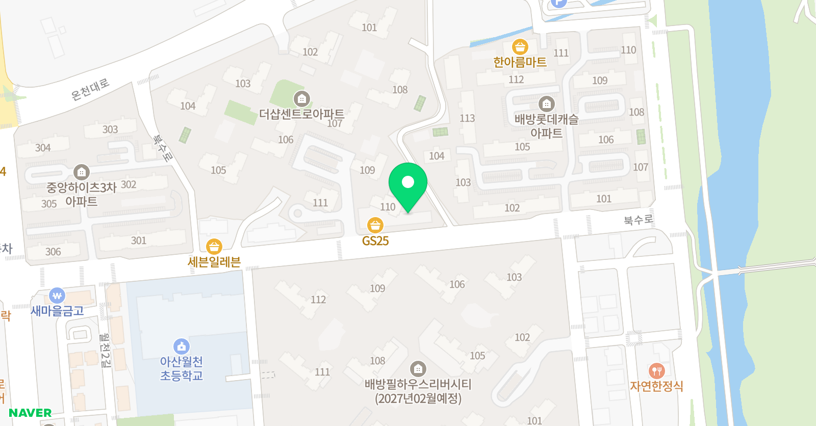 딱풀리는수학 더샵센트로점 위치